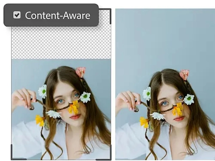 Expand Canvas with Content Aware Fill