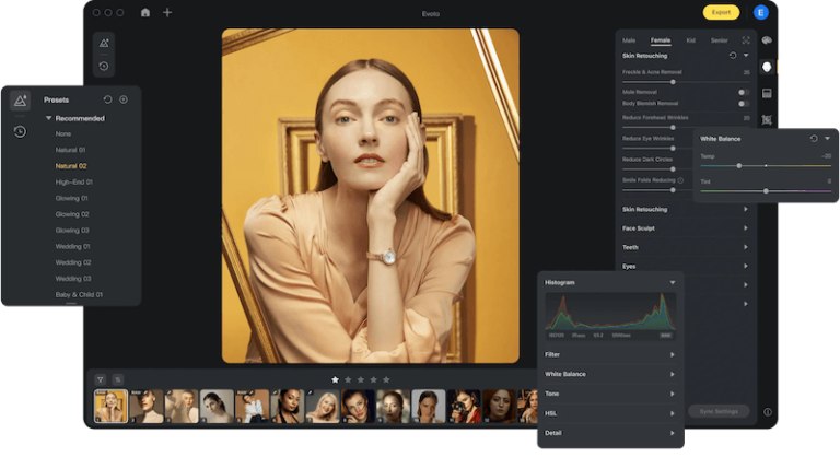 Add Freckles Photo Editor