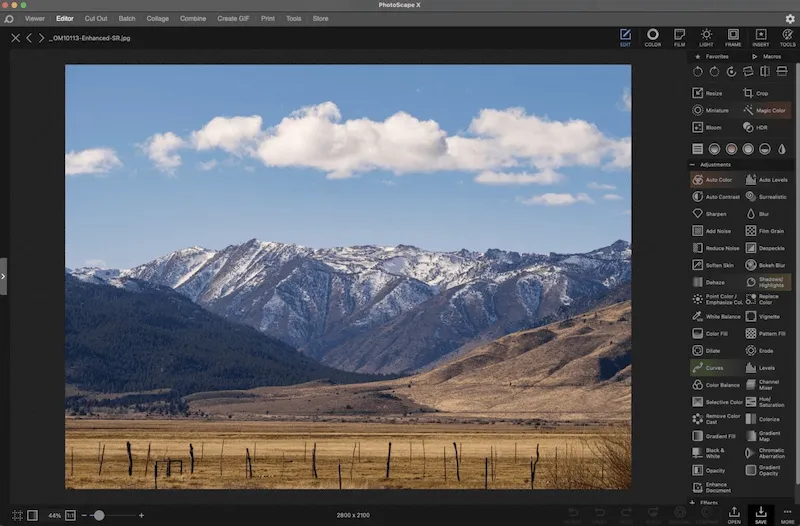 Best Easy-to-Use Raw Photo Editing Program - Photoscape X