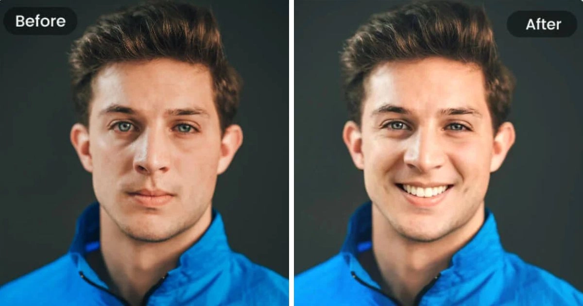 Add Smile to Photo in Seconds with AI