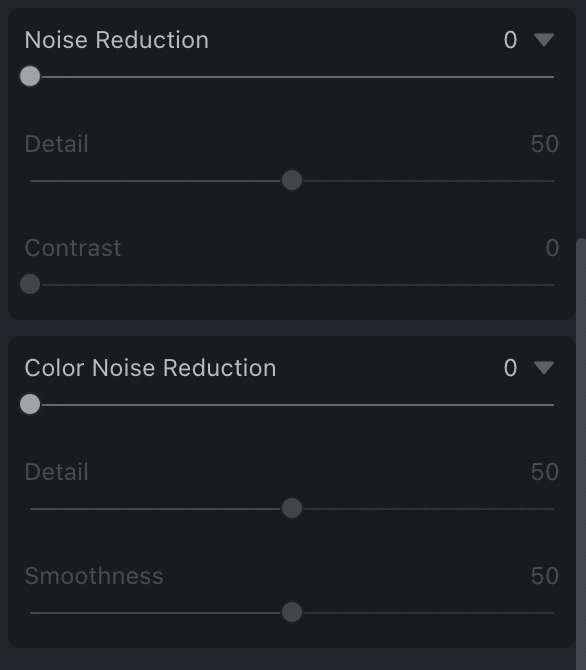 Noise Reduction in Evoto AI