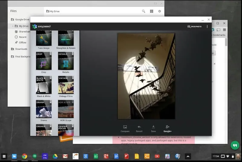 Free Editing Software for Chromebook - Snapseed