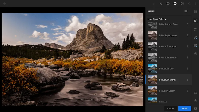 Photo Editor for Chromebook Free - Adobe Lightroom