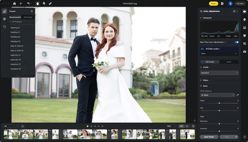 Photo Editor for Wedding Pictures