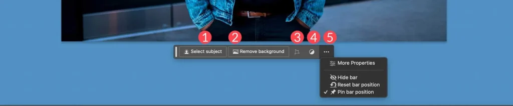 Photoshop AI Taskbar Settings