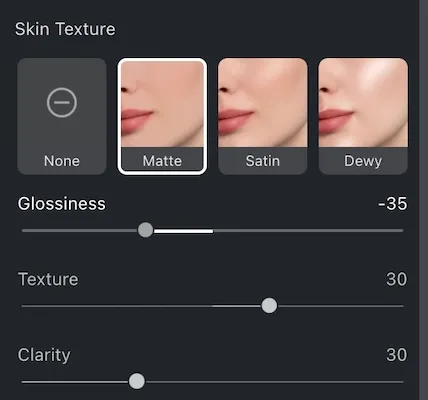 Skin Texure AI Retouching