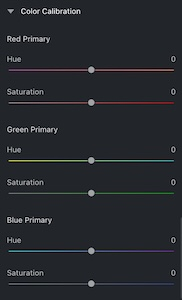 Color Calibration in Evoto Image Editor Change Color