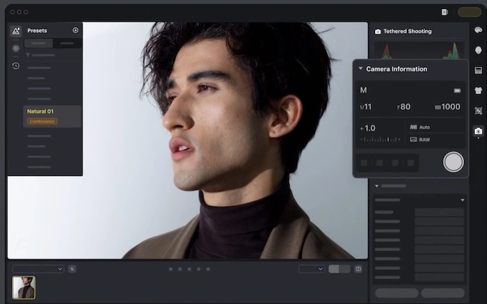 Photo Editor for Mac with Tethered Shooting