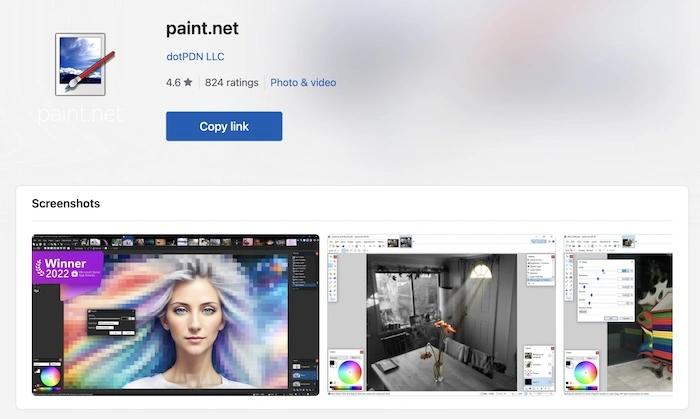 Photo Editor for Microsoft Paint.NET