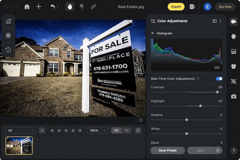 Photo Editor for Real Estate - Evoto AI