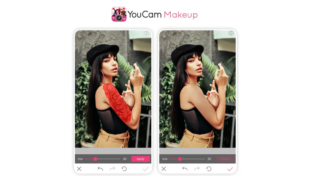 AI Tattoo Removal YouCam