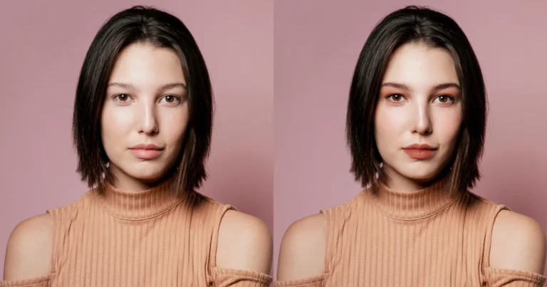 AI Makeup Filters on Evoto Photo Editor