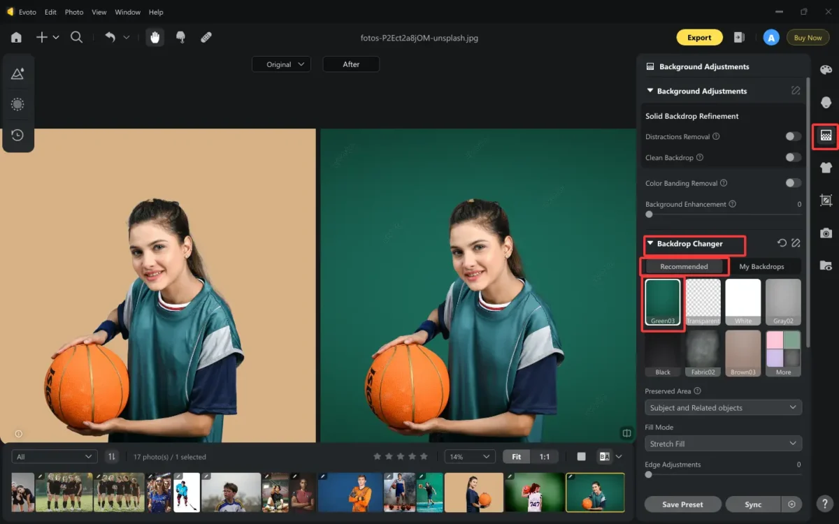 Change Background for Team Photos Change Background for Team Photos