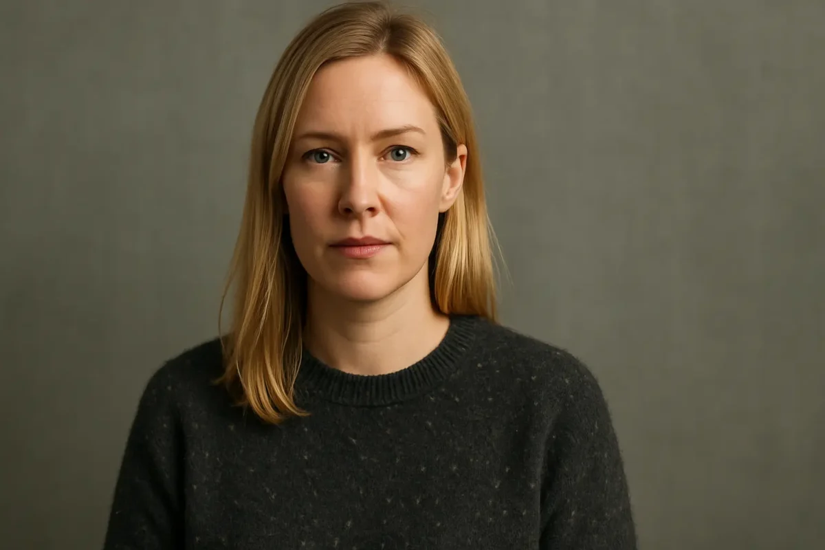 A Professional Headshot of a Blonde Woman A Professional Headshot of a Blonde Woman