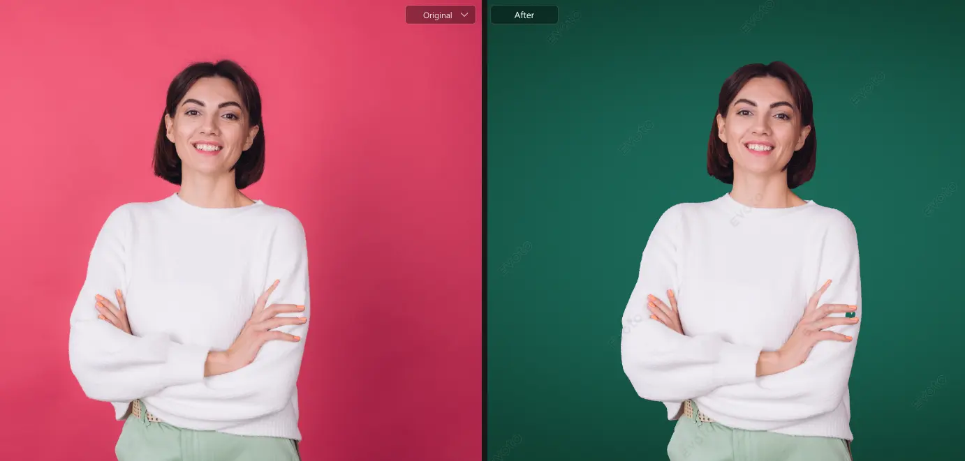 Edit Image Background Color​
