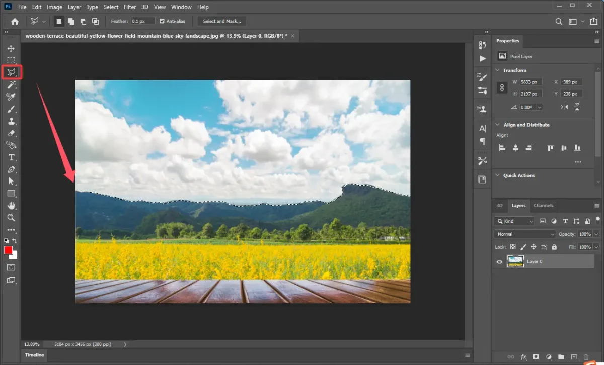 How to Change the Sky in Photoshop-1 How to Change the Sky in Photoshop-1