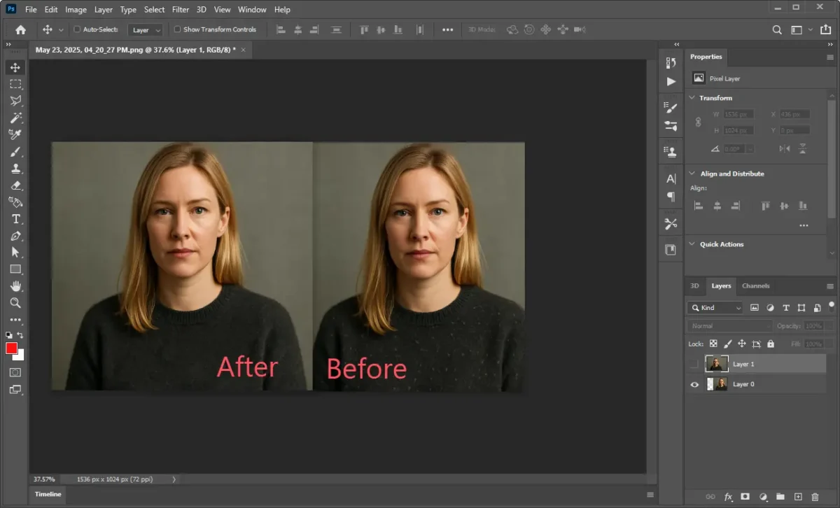 How to Remove Lint from Clothes in Photoshop 3 How to Remove Lint from Clothes in Photoshop-3