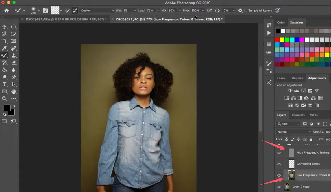 Use Frequency Separation in Photoshop Use Frequency Separation in Photoshop