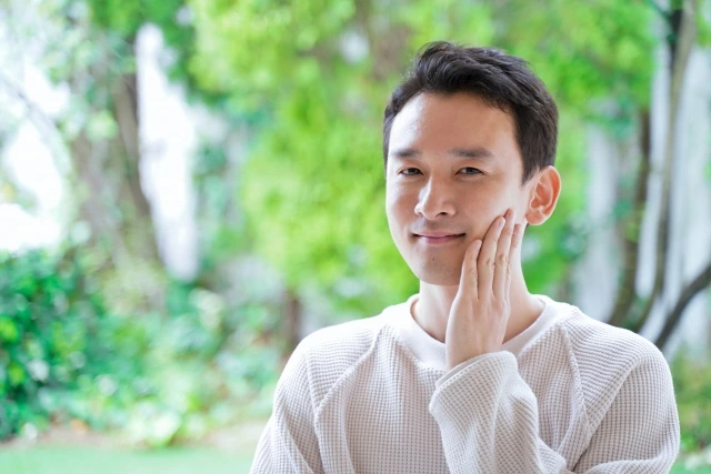 remove eye wrinkles after 目元のシワ消し後