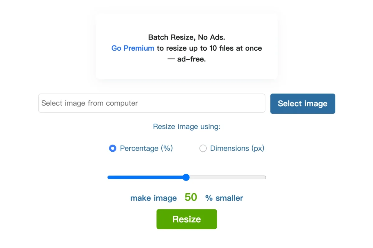 image resizer