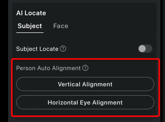 AI Locate Subject in ID Photo AI Locate Subject in ID Photo