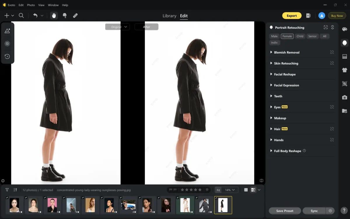 Evoto AI Photo Straightener Evoto AI Photo Straightener