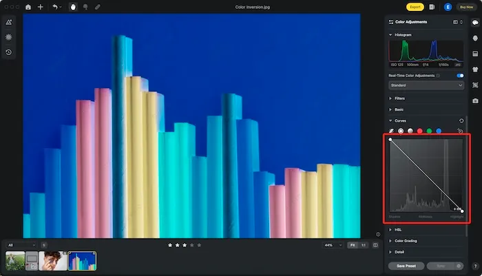 How to Invert Color with Evoto 1 How to Invert Color with Evoto