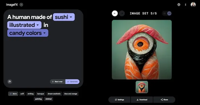 ImageFX AI Portrait Generator ImageFX AI Portrait Generator