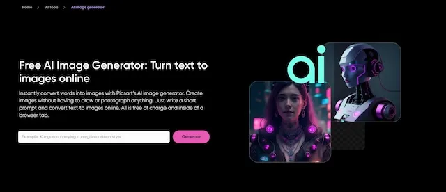 Picsart AI Photo Generator Free Picsart AI Photo Generator Free