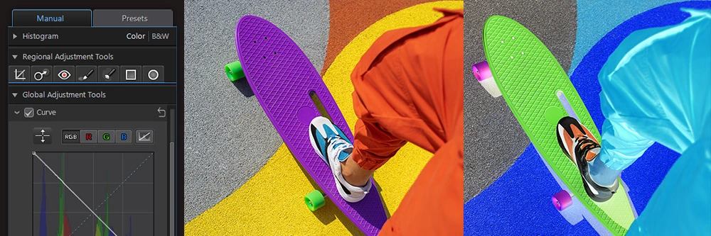 how to invert image color
