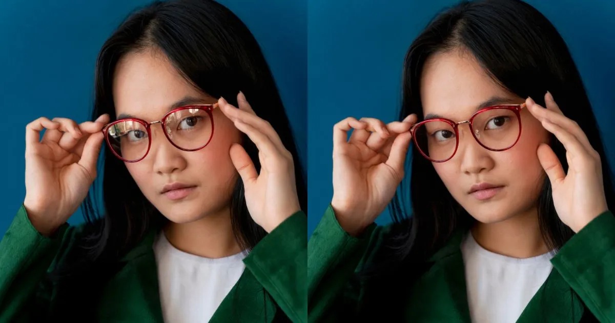写真 眼鏡 反射 消す