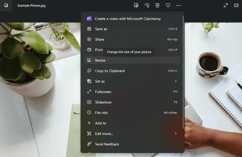 spaces ez3yEQeiBRAa7mq7f4wF uploads wHY3eySiCS7bTbezmjMz Resize Image by Photos on Windows 1 Resize-Image-by-Photos-on-Windows