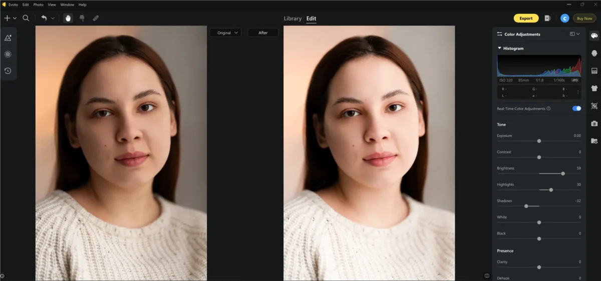 Ajustment Image Light Ajustment Image Light