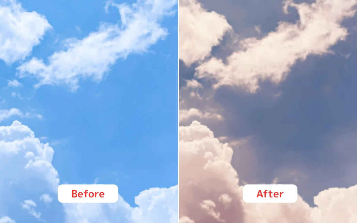 Color match with your preferred image Before-After Color match with your preferred image Before After