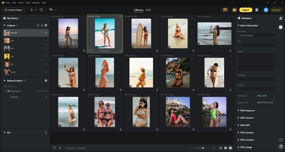 Evoto AI Photo Editor Library Evoto AI Photo Editor Library