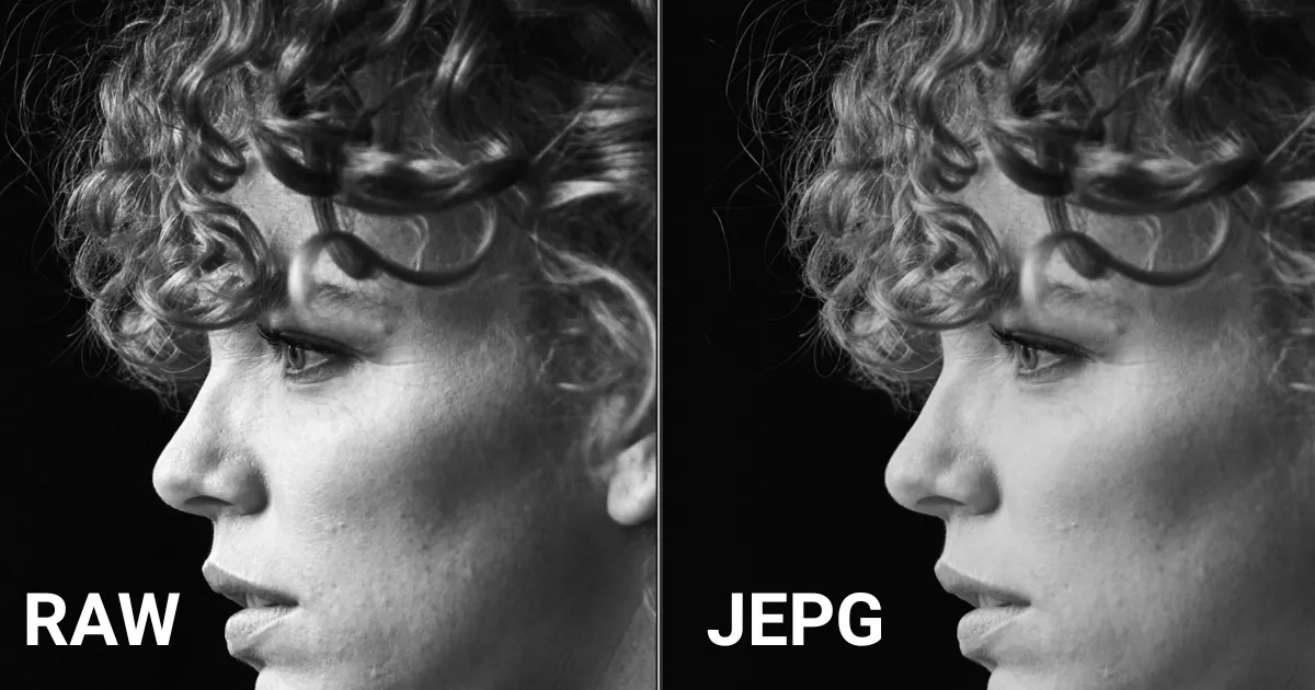 raw vs jepg