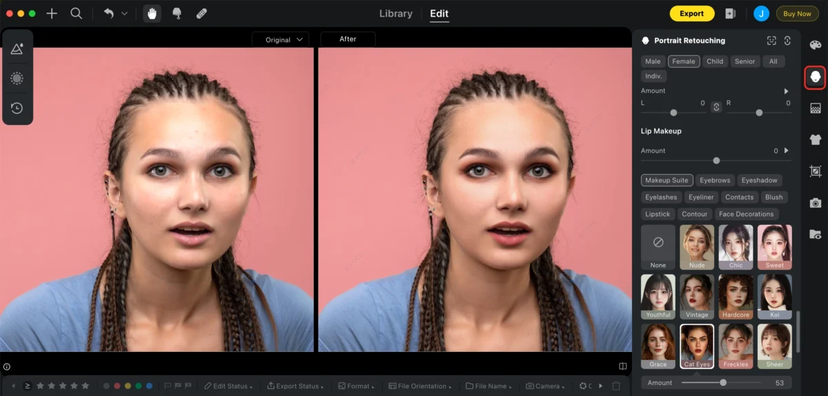 How to Edit Makeup in Photos