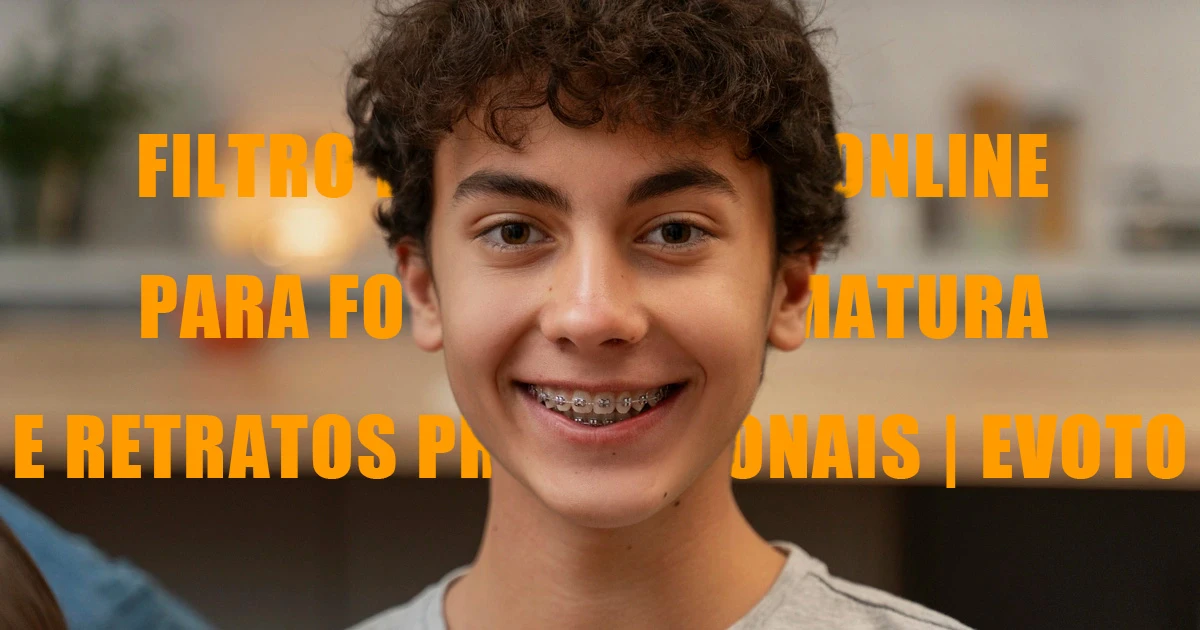 Filtro de Aparelho Online para Fotos de Formatura e Retratos Profissionais｜Evoto