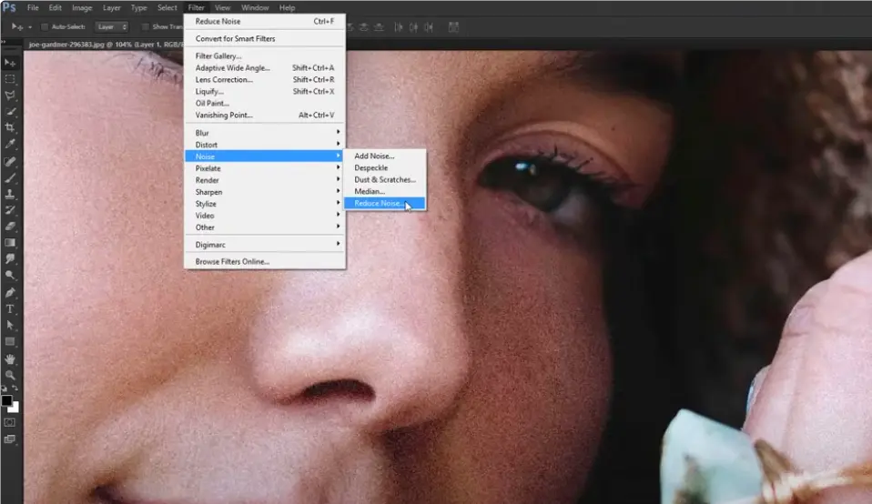 Reduce Noise in Photoshop