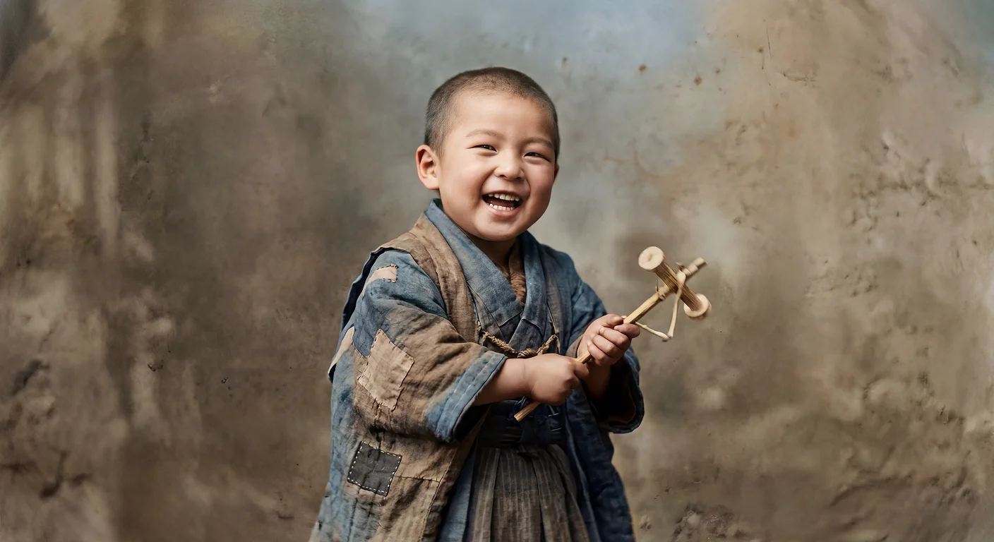 after restoring childhood memory photos