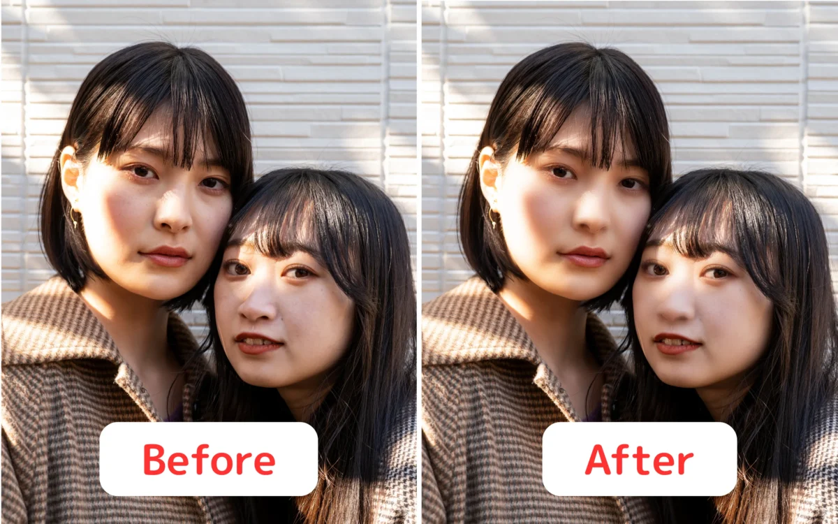 photoshop-before-after-smooth-skin Photoshopで肌をなめらかに補正前後の比較写真
