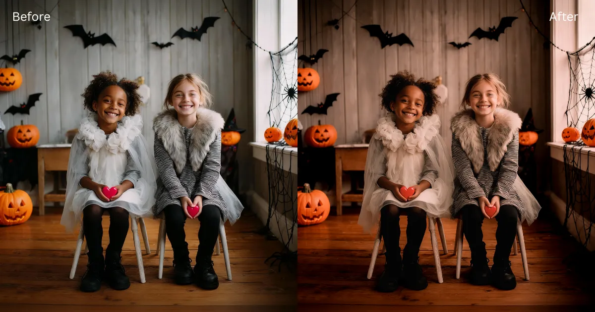 halloween color preset