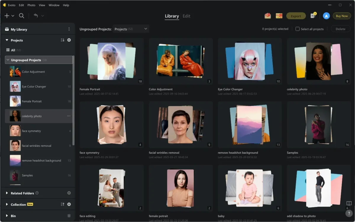 Backup Photos with Evoto