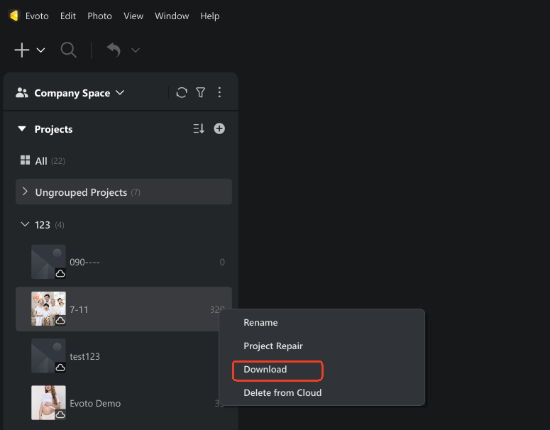 Download-Backed-up-Photos-from-Evoto-Cloud