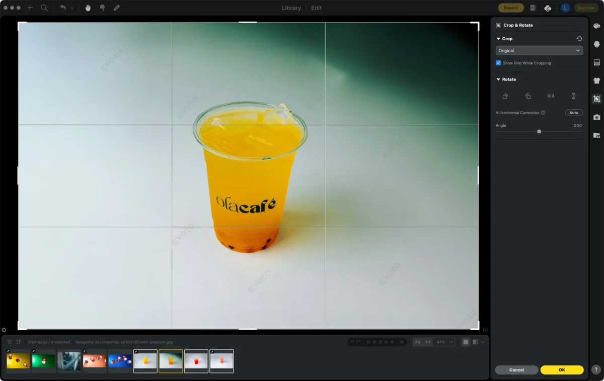 how to edit multiple photos at once