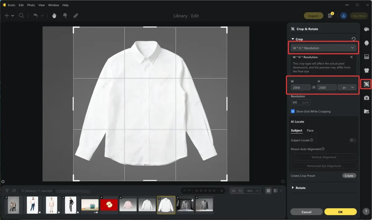 Crop and Resize for E commerce Platforms Crop and Resize for E-commerce Platforms