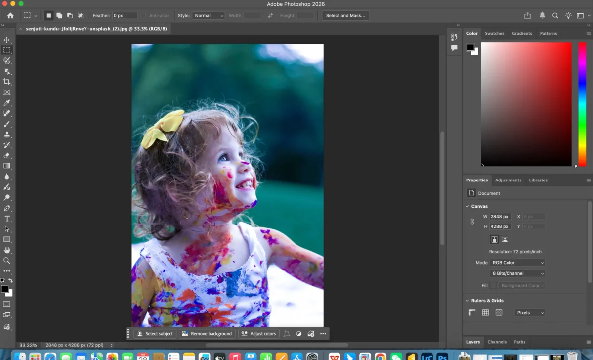 color correction photoshop
