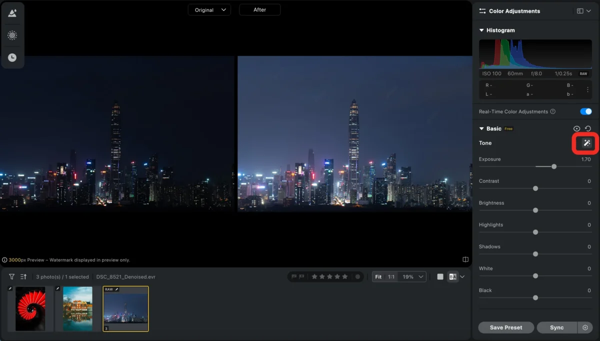 Apply AI Exposure Adjustment