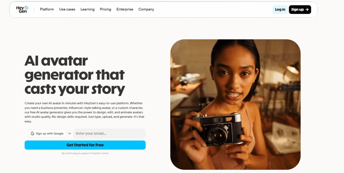 HeyGen AI Video Avatar Generator