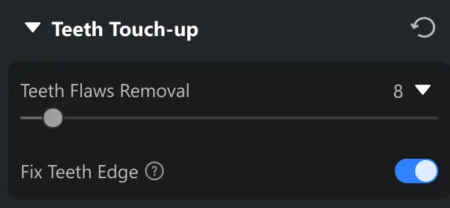 Tool für Zahnkorrektur auswählen